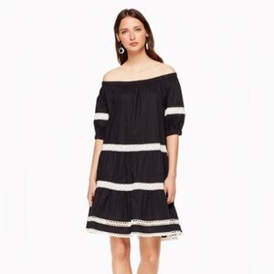 Kate Spade Broom Street Off the Shoulder Dress